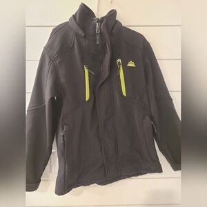 Snozu Black Jacket with Neon Accents
